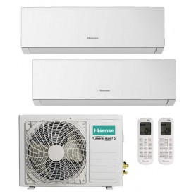 MultiSplit 2x1 HISENSE de 2.752+2.236 frig. A++ WIFI