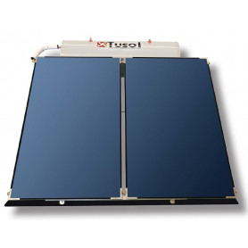 Equipo solar autónomo TUSOL modelo TSS300SOL INOX con acumulador 300 litros