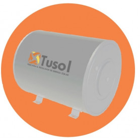 Estratificador para exterior TUSOL TERMO 100E con acumulador 100 litros