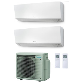 DAIKIN MultiSplit 2x1 de 4.300+2.150 frig. Clase A+++ R32 y WIFI incluido