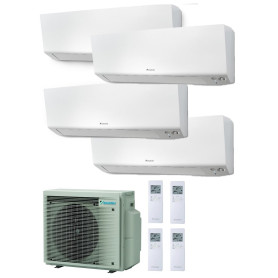 DAIKIN MultiSplit 4x1 de 4x2.150 frig. Clase A++ con R32 y WIFI incluido