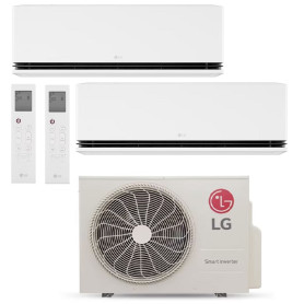 Aire acondicionado Multisplit 2x1 LG de 3.010+2.150 frigorías