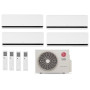 Aire acondicionado Multisplit 4x1 LG de 2.150+2.150+2.150+2.150 frigorías