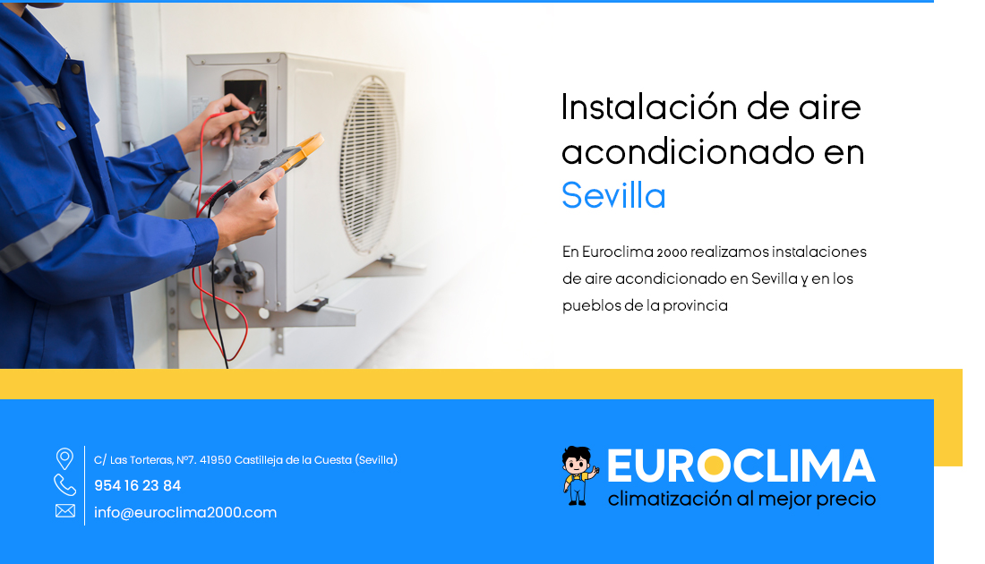 Instalación de Aire Acondicionado en Sevilla