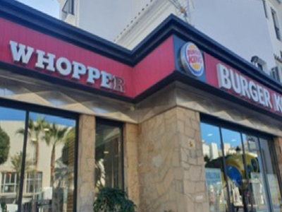 Instalación de aire acondicionado BURGER KING