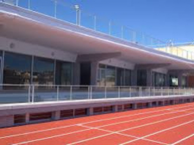 Instalación en centro deportivo de Tomares