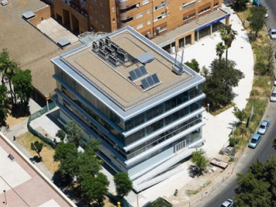 Aire acondicionado y energía solar en Centro Cívico